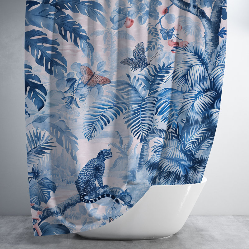 Behnam Shower Curtain, 74"H x 71"W