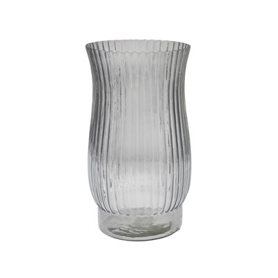 Cameisha Recycled Glass Tulip Tabletop Vase