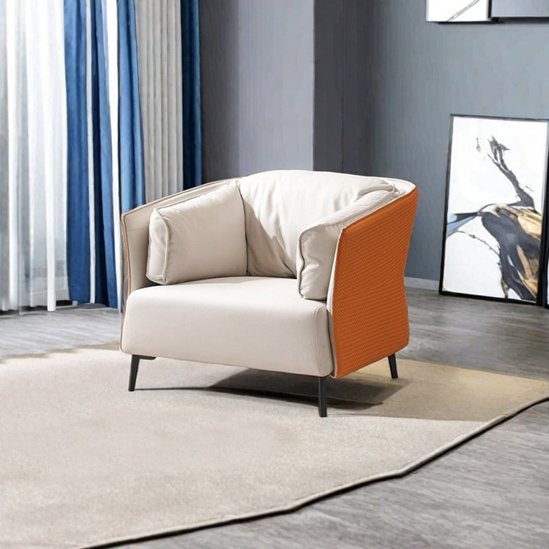 Starlena, Blanc / orange