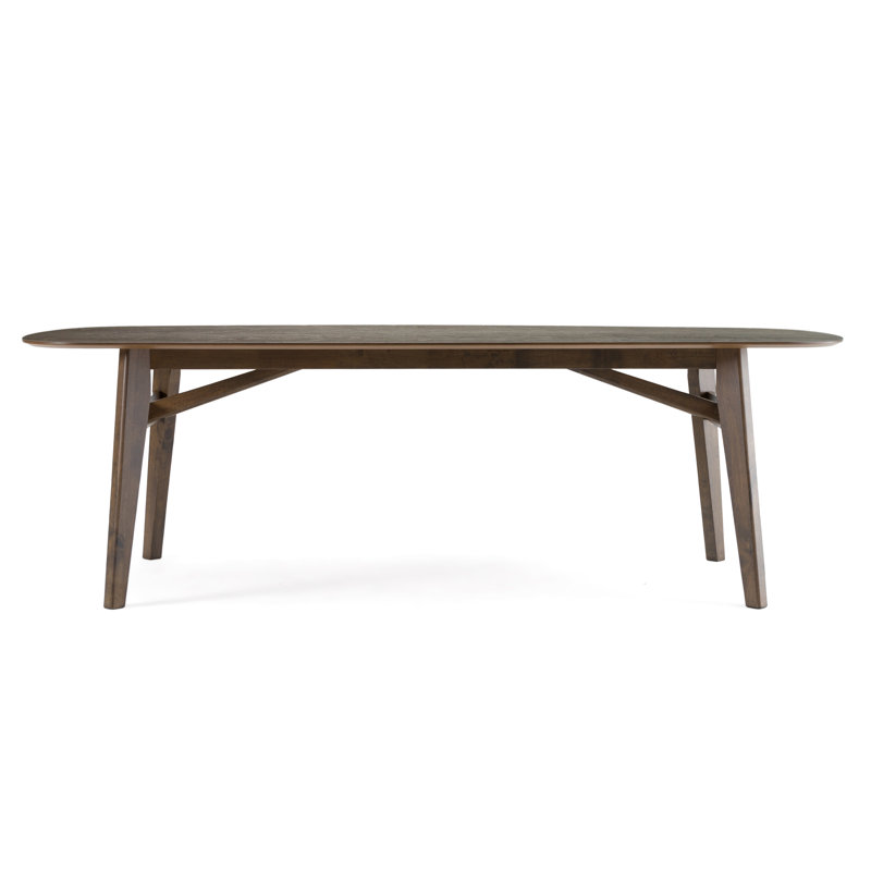 Solvi - Mid-century Modern Wenge Dining Table