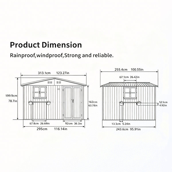 Dimensions du produit