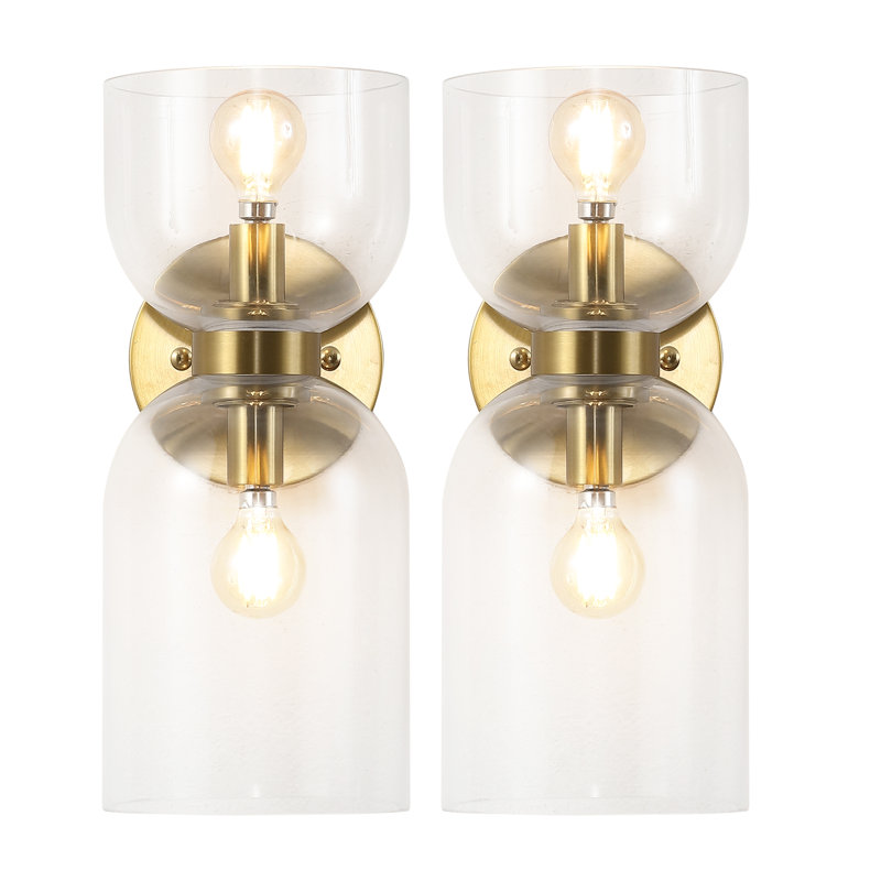 Oregon Iron Armed Sconce, Clear