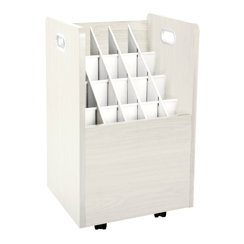 Boîte de classement mobile, Blanc