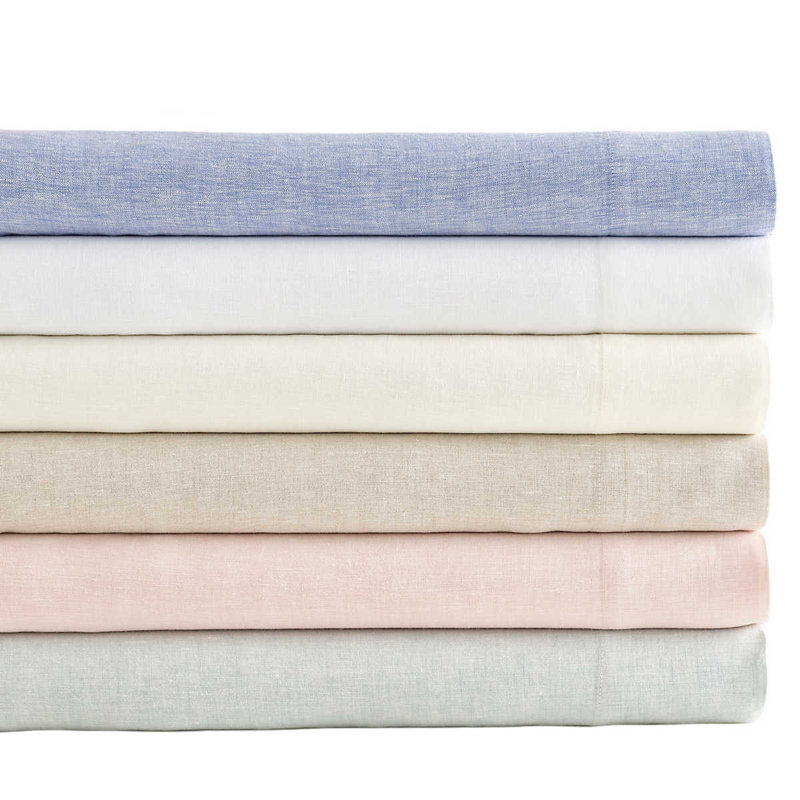 Lush Linen Pillowcases, King, White