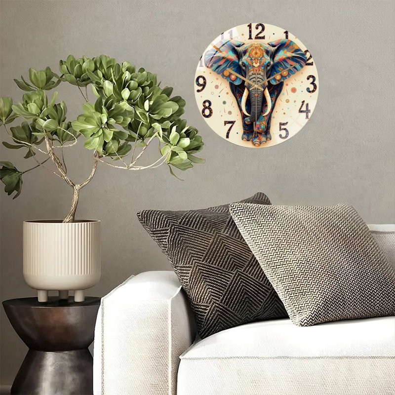 Horloge murale 12 po