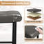 Upholstered Counter Stool with Metal Frame-1609647129-1609647128