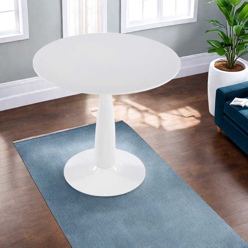 Table de salle à manger Mid-Century moderne compacte