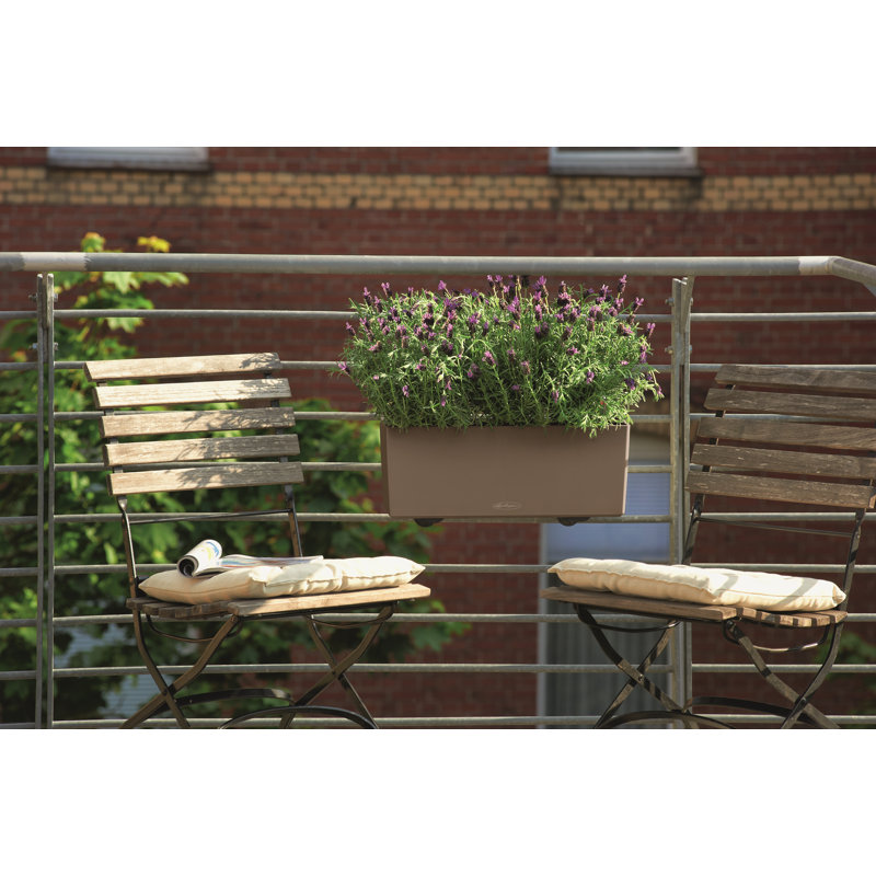 Balconera Window Box Planter, 19 cm H x 50 cm W x 19 cm D, Nutmeg