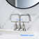 Centerset 2-handle Bathroom Faucet with Drain Assembly