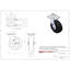 6 Inch Polyolefin Caster Set with Roller Bearings 4 Swivel Lock 2 Brake SCC/SCC-30CS620-POR-TLB-BSL-2-BSL-2