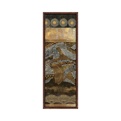 Art Nouveau II 1 Piece Panoramic Wall Art on Canvas