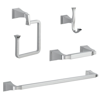 Dryden 4 - Piece Bathroom Hardware Set