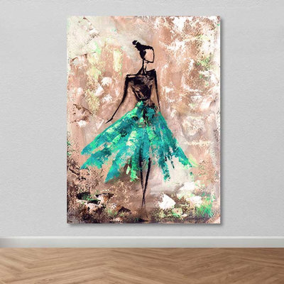 Peinture décorative sur toile
