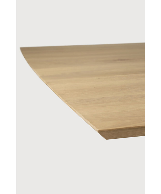 Mikado Solid Oak Dining Table, 43.3" W x 94.5" L