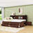 Full Size Wooden Daybed with Ample Storage
