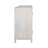Zaen 79-inch Pine Light Wash 4-Door Sideboard with Hand Carved Burst Pattern Door Fronts