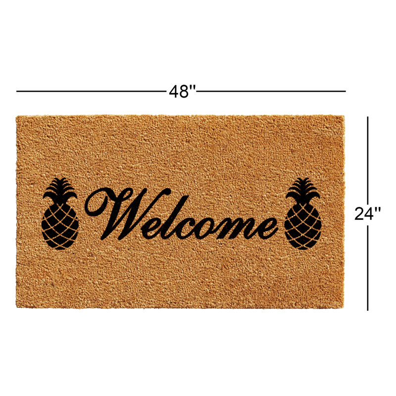 Tapis d'extérieur antidérapant Lammers Welcome, L 24 po x L 48 po