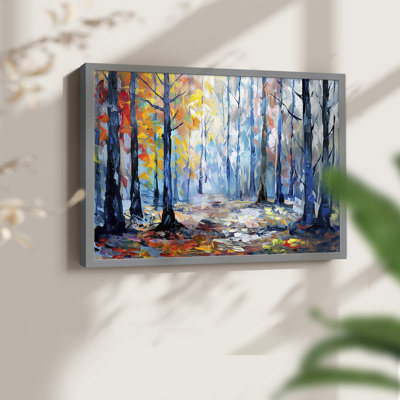 Série abstraite - CLXVI - Reproduction encadrée - Restickable