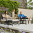 5 Pieces Outdoor Conversation With High Back Swivel Rocking Chairs And Ottoman-710866130-731013372