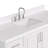 60.25'' Single Bathroom Vanity with Carrara Quartz Top-94668902