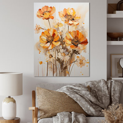 " Buttercups Sepia Toned "