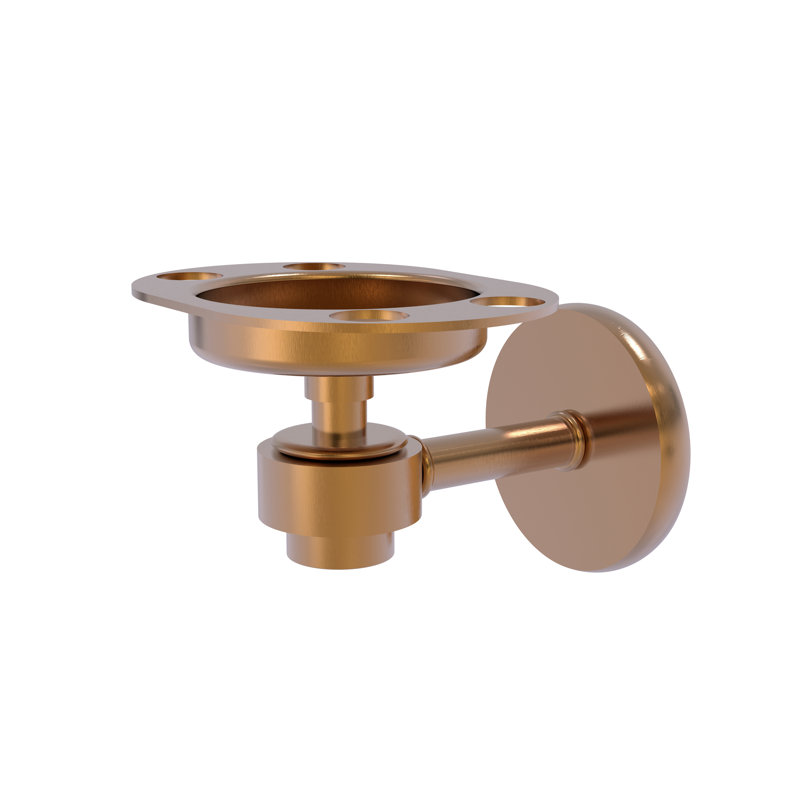 Porte-brosse à dents et porte-gobelet Continental, Bronze brossé