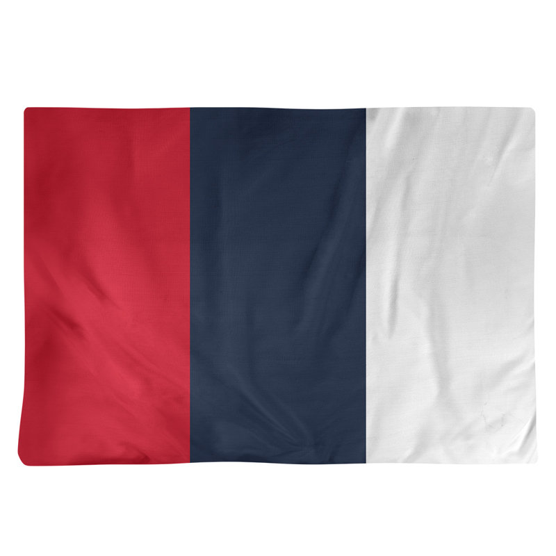 Récapitulatif de 18 po Mississippi Rebellion, Rouge / Bleu marine, Sergé de coton