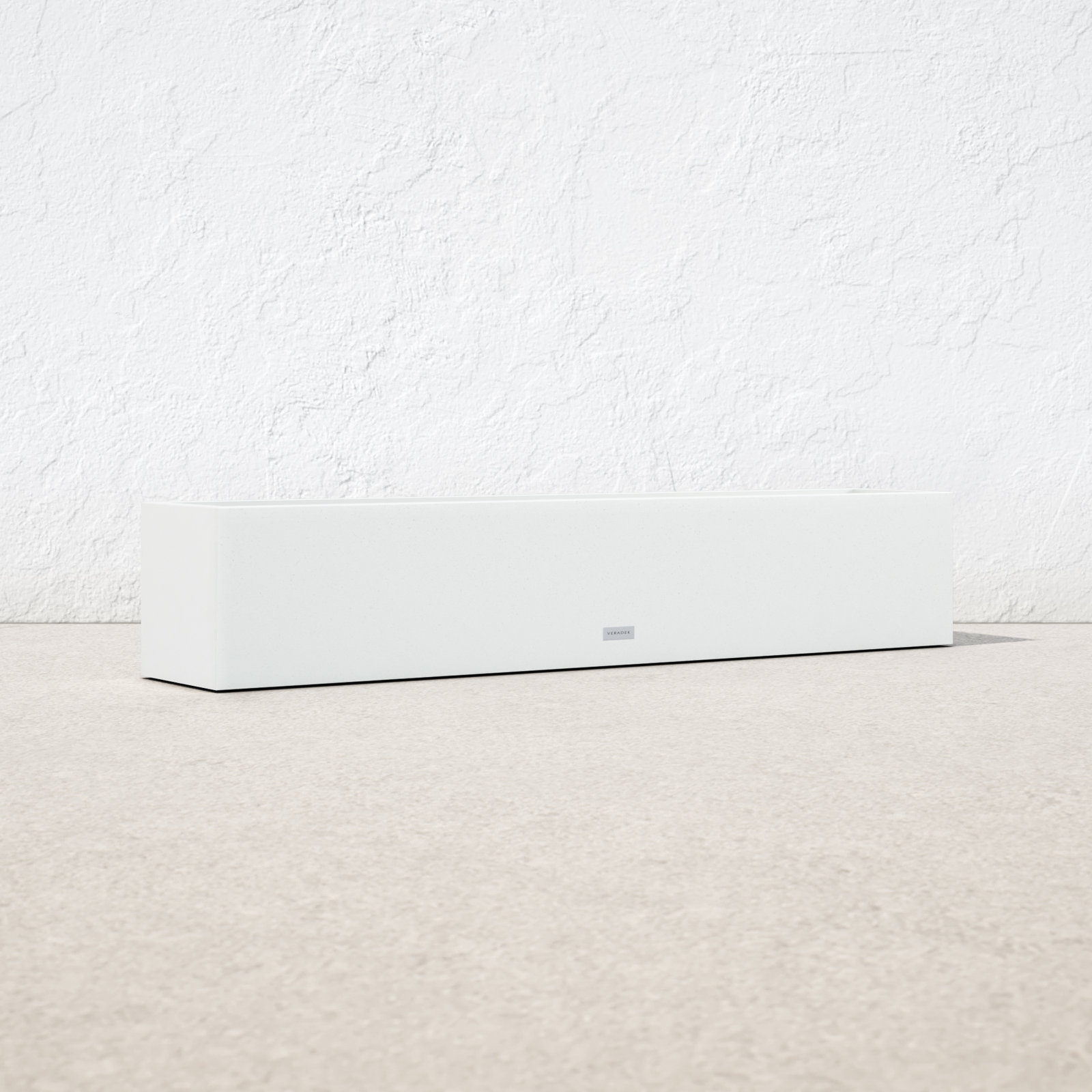 Block Series 36" Planter Box, White