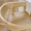 Counter Stool with Solid Wood Frame-126674802