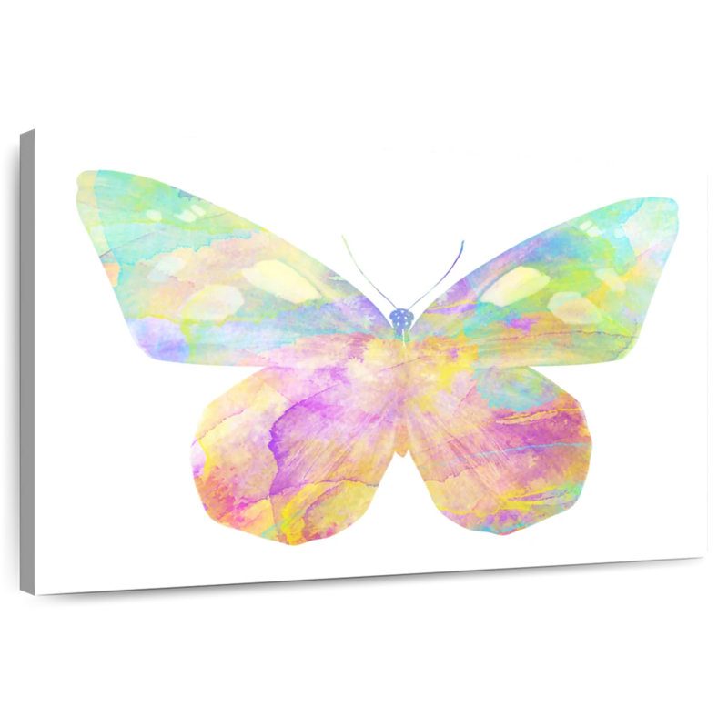 Rainbow Butterfly, 20" H x 30" W