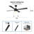 Terianna 52'' Ceiling Fan with Light Kit-1172549638