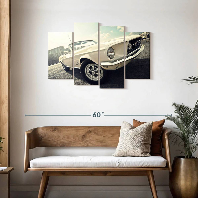 Voiture décapotable Ford Mustang Mehar, H 27 po x l 43 po