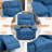 41.34"Plush Glider Recliner Chair with Smooth Rocking Motion - Overstuffed Upholstered Fabric Living Room Recliner with Side Pocket Comfortable & Stylish-903291898