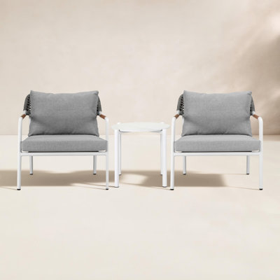 Dean 2 - Person Patio Conversation Set with Cushions