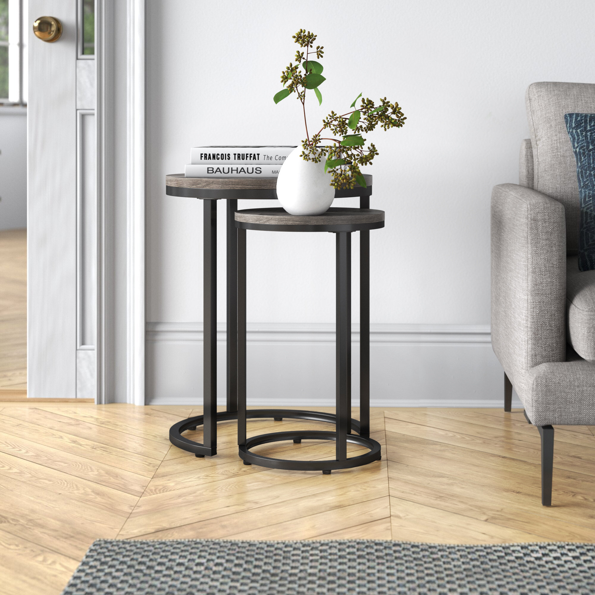 Mercury Row Sease C Table Nesting End Table & Reviews Wayfair Canada