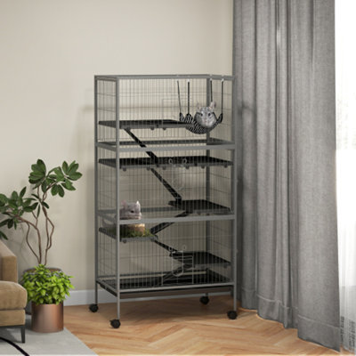 Cage à 6 niveaux pour petits animaux