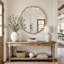 Cecile Scalloped Metal Wall Mirror
