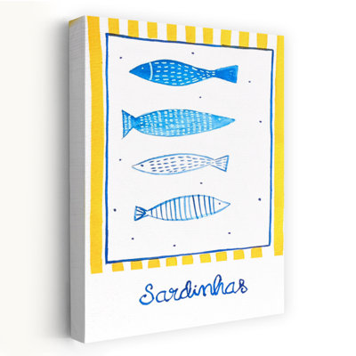 Reproduction d'art portugaise sardine portugaise