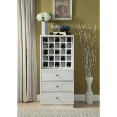 Armoire à vin rectangulaire avec rangement Wangaratta