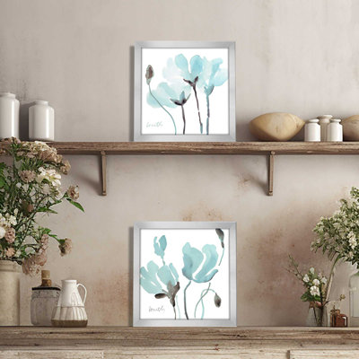 " Teal Magnolias " 2 - Pieces