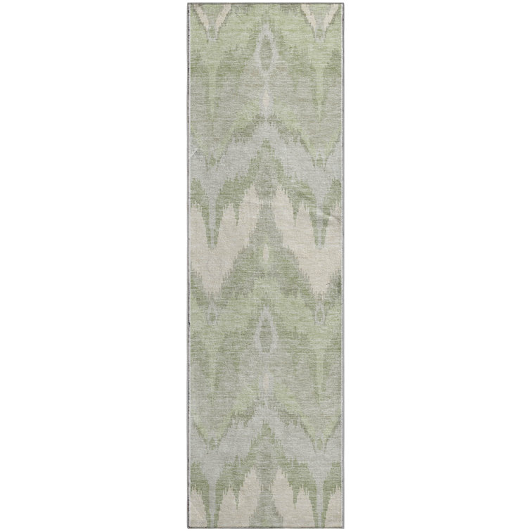 Premium Machine Washable Prisco Aloe Rug