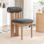 Chaise rembourrée en bois massif Morral-164847613