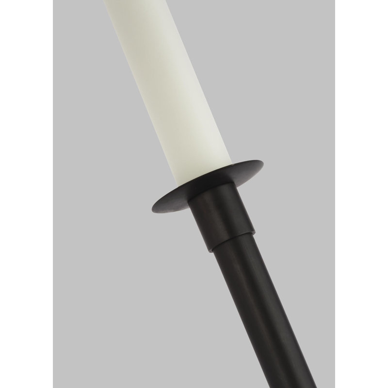 Bayview 2 - Light Candle Wall Light, Aged Iron