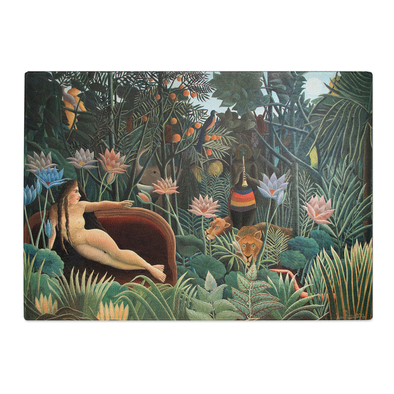 The Dream by Henri Rousseau Chopping Board, 28.5cm W x 39cm L