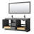 Avery 72'' Double Bathroom Vanity with Marble Top-51712093-80216042-51712094