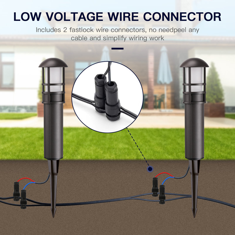 Bronze LED Low Voltage Pathway Lights Multipack