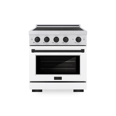 Zline Autograph 30 in. Induction Range with 4 Elements & Accents