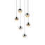 Luminaire suspendu grappe à 6 lumières DEL Grapes®-14262539-14262543-87058779