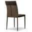 Chaise d'appoint en velours brun Ophelia