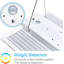4FT High Bay LED Shop Lights, 220W, 28,600LM, 5000K, 1-10V Dimmable, UL Approved, AC 120-277V
